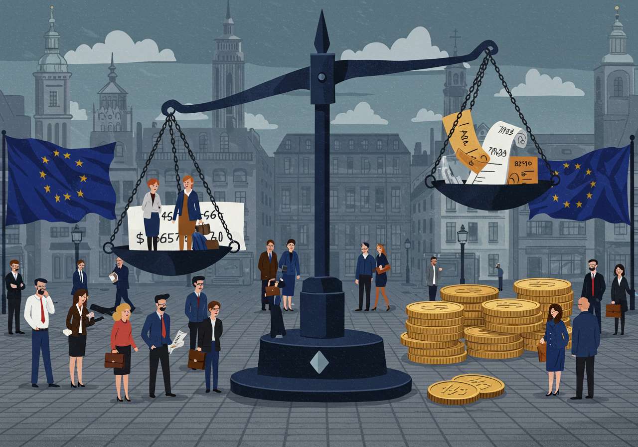 The Great European Rebalancing between labor and wage