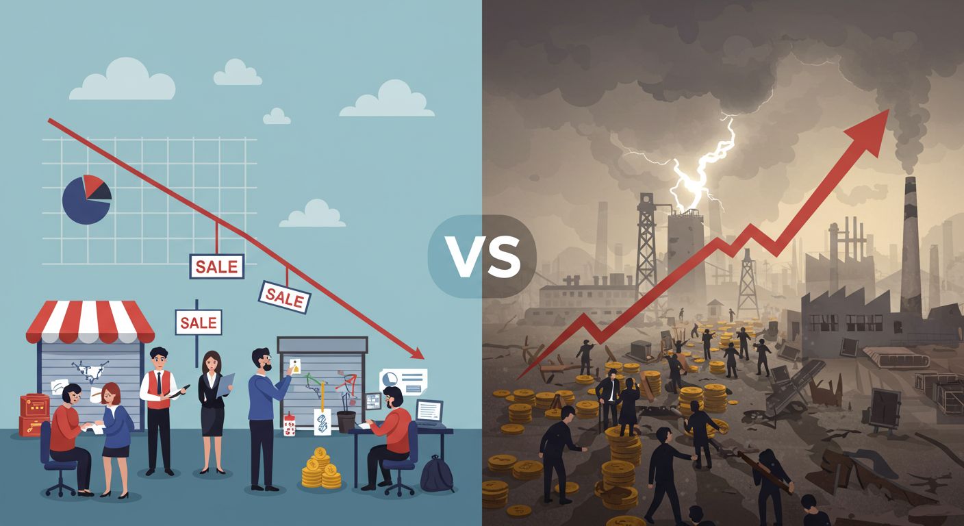 Recession vs. Depression: What’s the Real Difference?