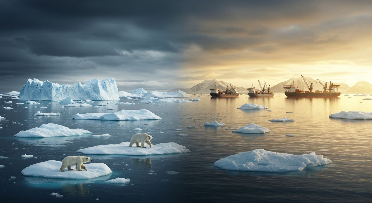 Why a Melting North Pole is Both an Opportunity and a Risk