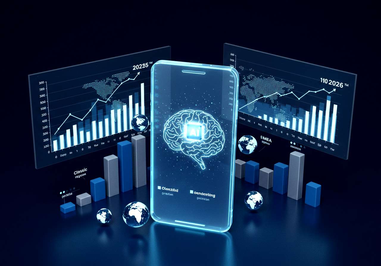 Smartphone Market Forecast 2025-2026 With The Rise of GenAI